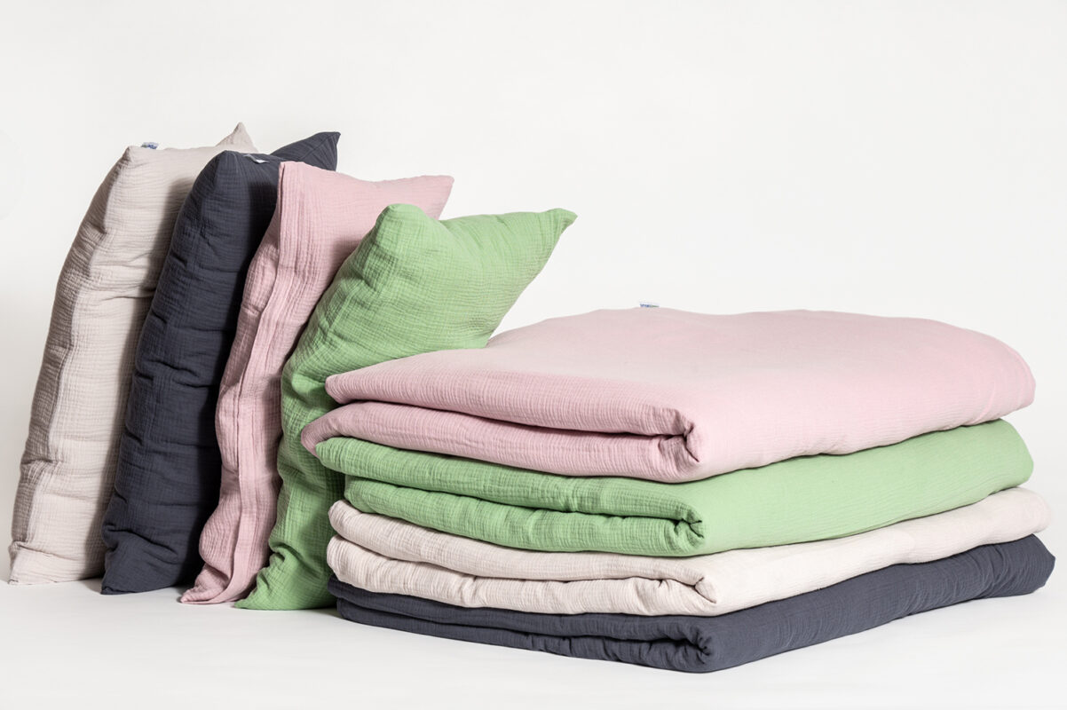 Musselin Bettwäsche handgemacht Steiermark simpelsleep